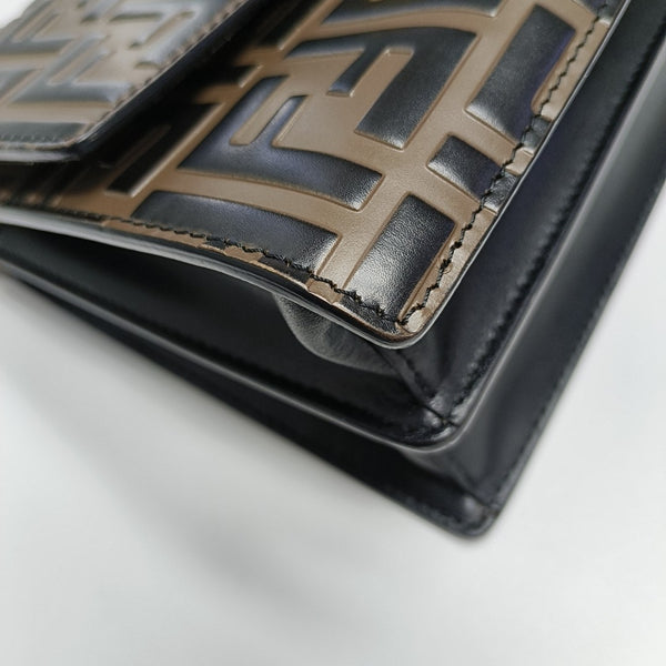 Kan U Small Calfskin Brown