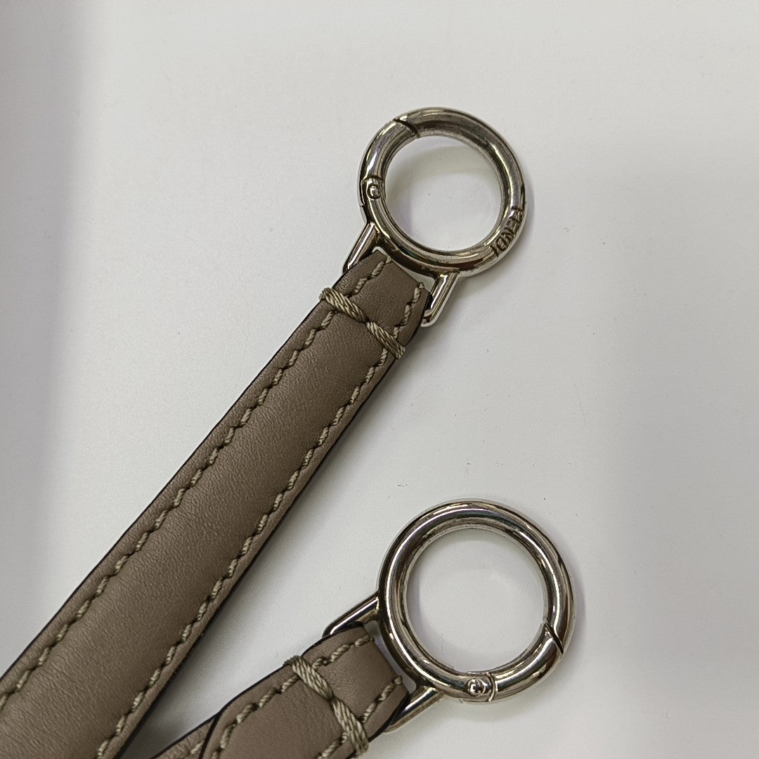 Peekaboo Large Calfskin Gray