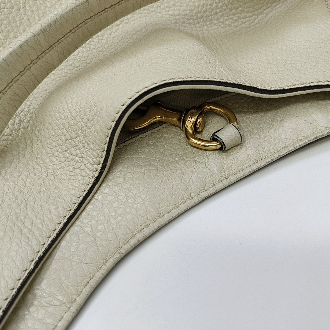 Twill Calfskin White
