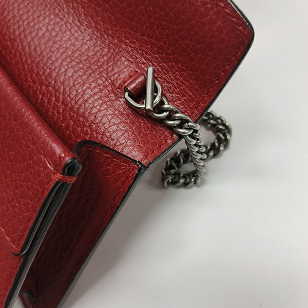 Dionysus Super Mini Calfskin Red