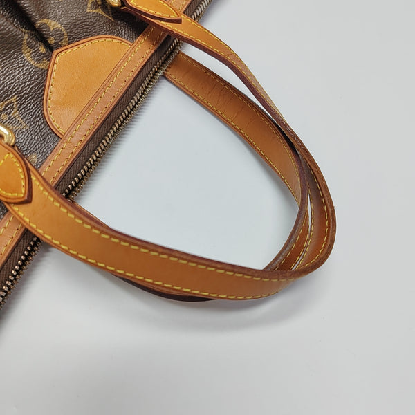PALERMO PM Monogram Coated Canvas Brown