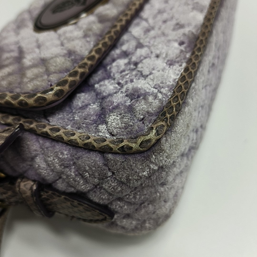 Quilted Velvet Purple
