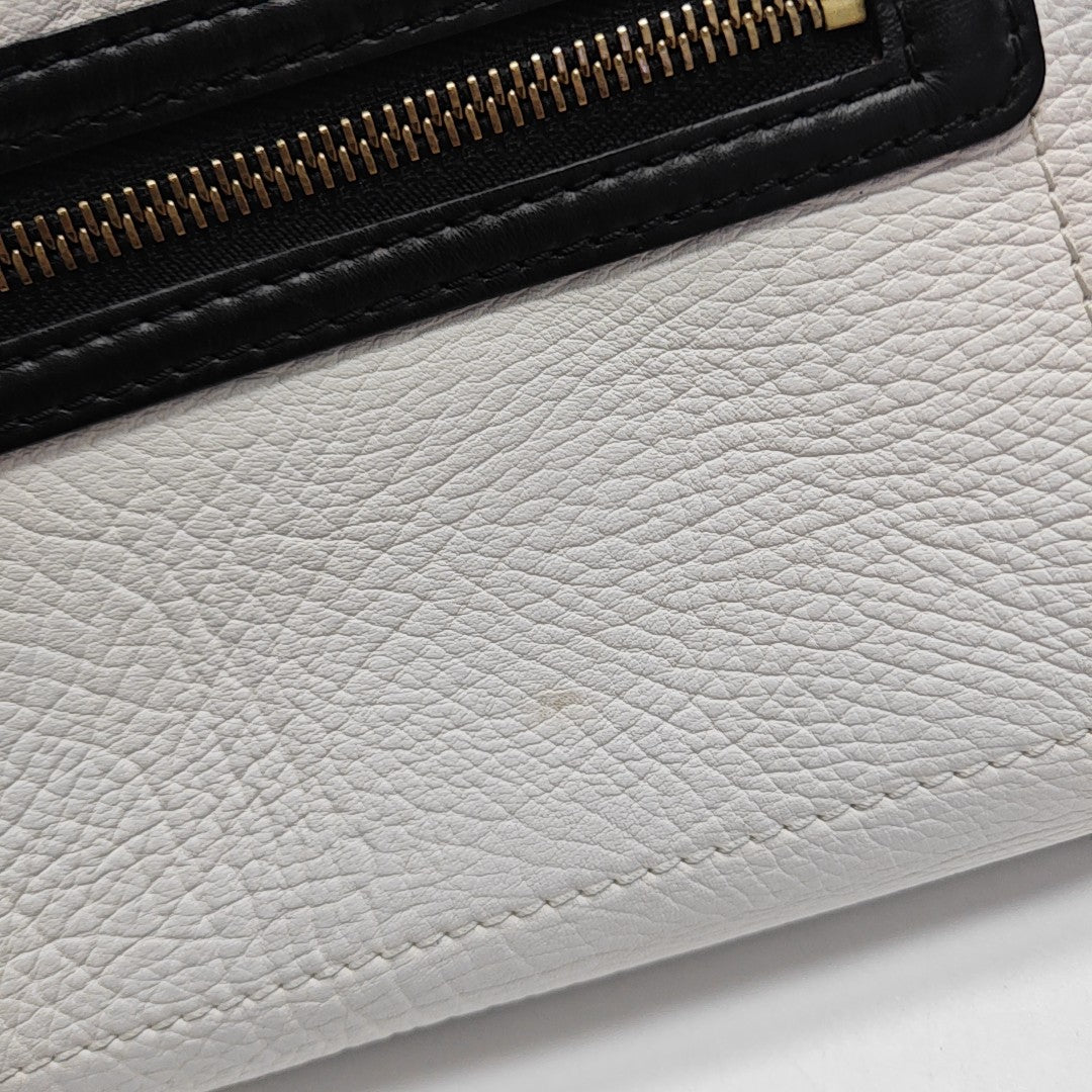LUGGAGE Mini Calfskin White
