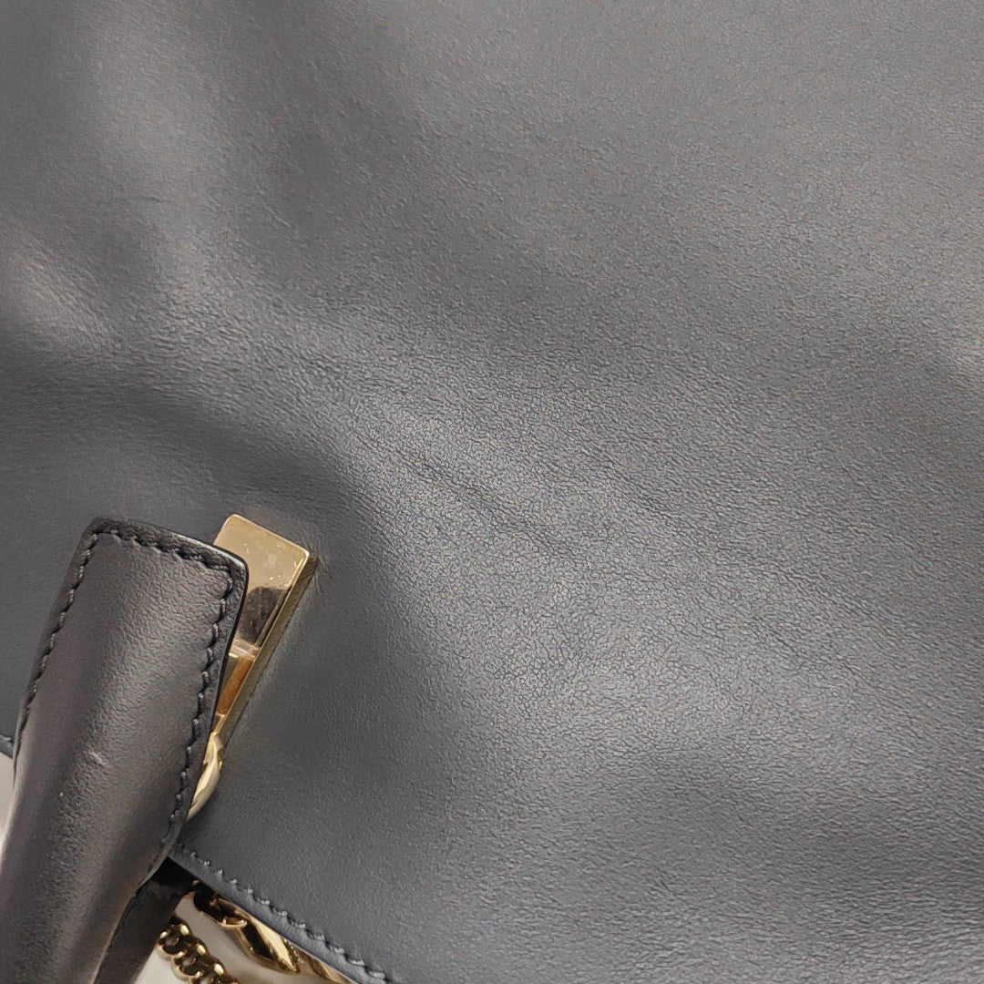 Baylee Leather Gray