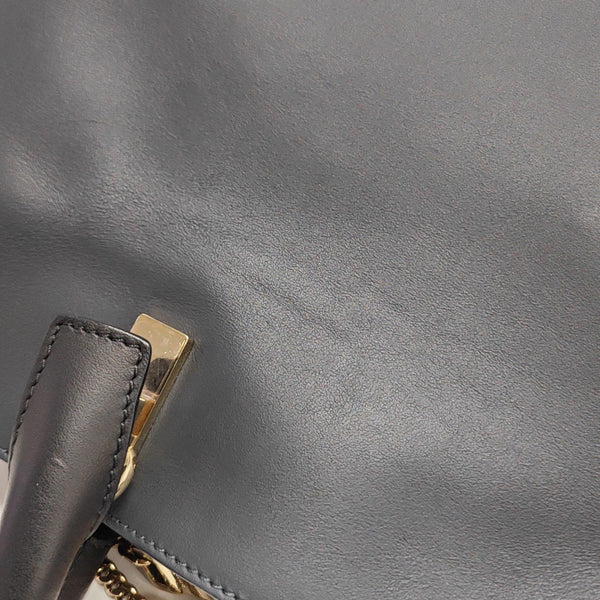 Baylee Leather Gray