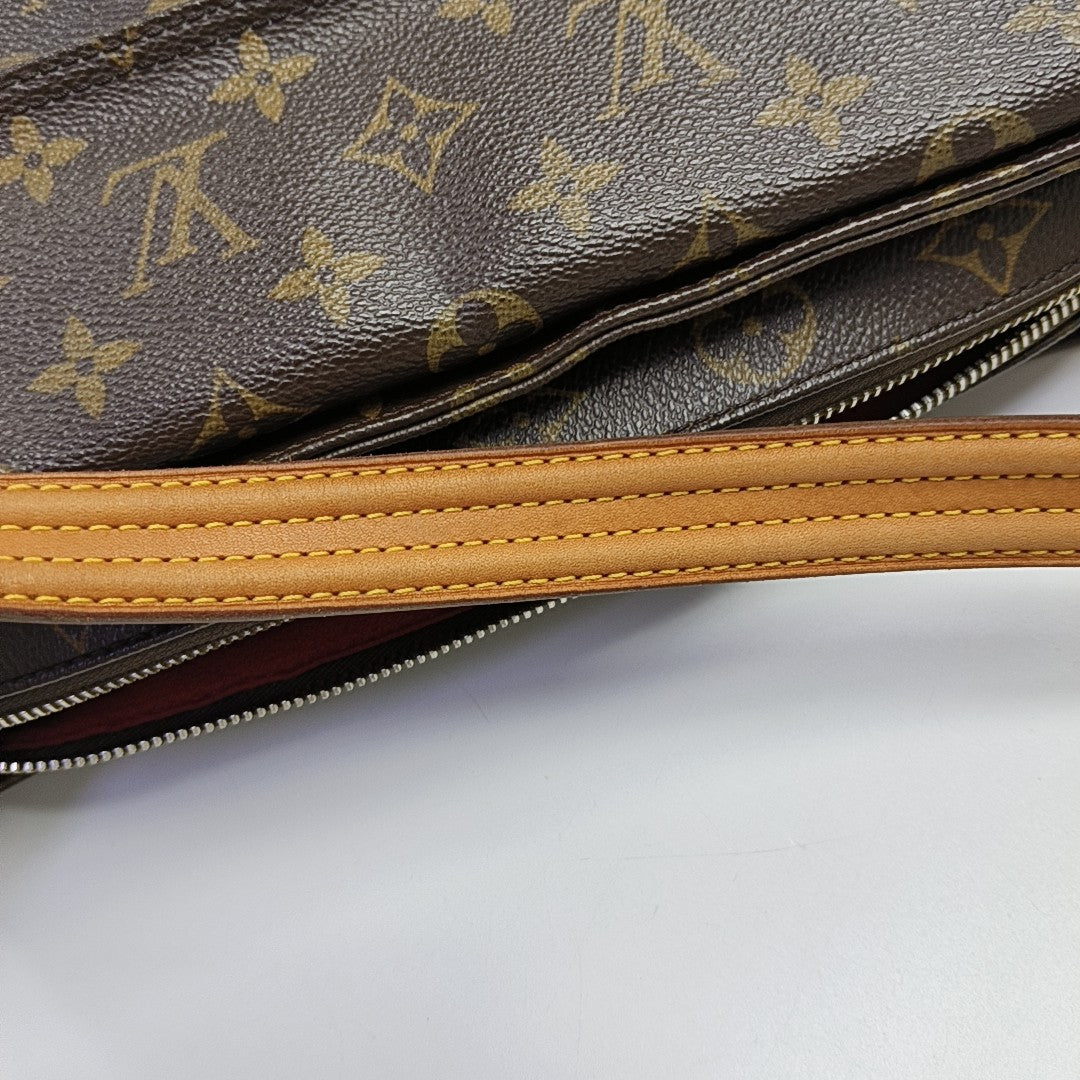 VIVA CITE Monogram Coated Canvas Brown