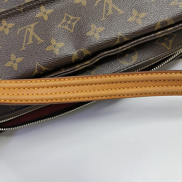 VIVA CITE Monogram Coated Canvas Brown