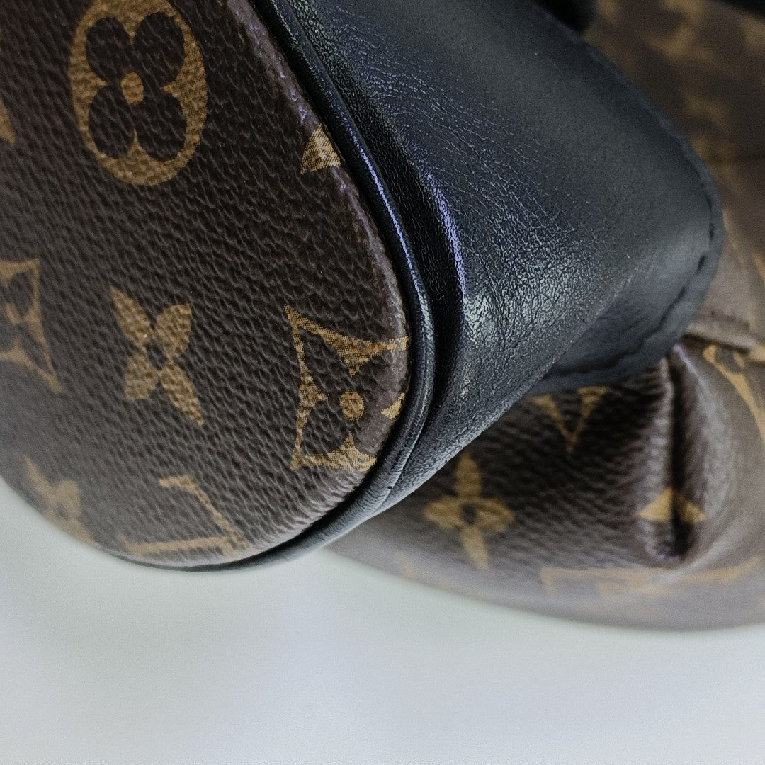 CHRISTOPHER MM Monogram Coated Canvas Brown