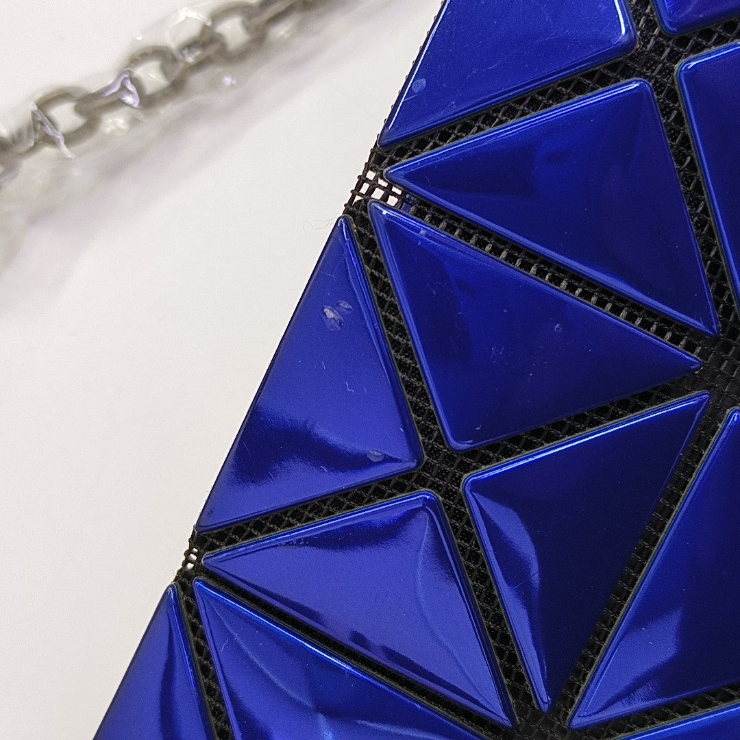 Special Material Shoulder Bag Blue