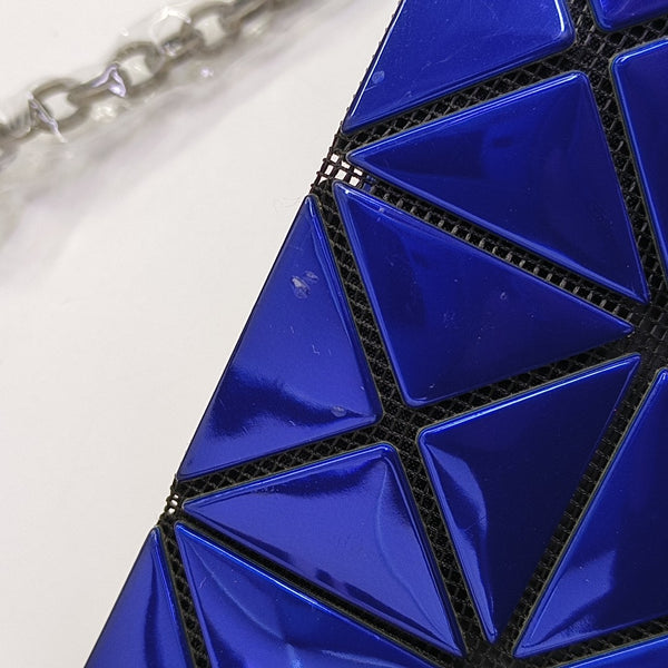 Special Material Shoulder Bag Blue