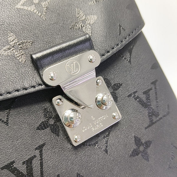 CAMERA BOX Monogram Calfskin Black