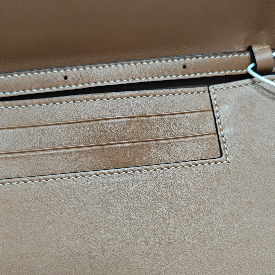 Heel Calfskin Brown