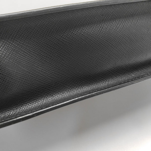Saffiano Calfskin Clutch Black