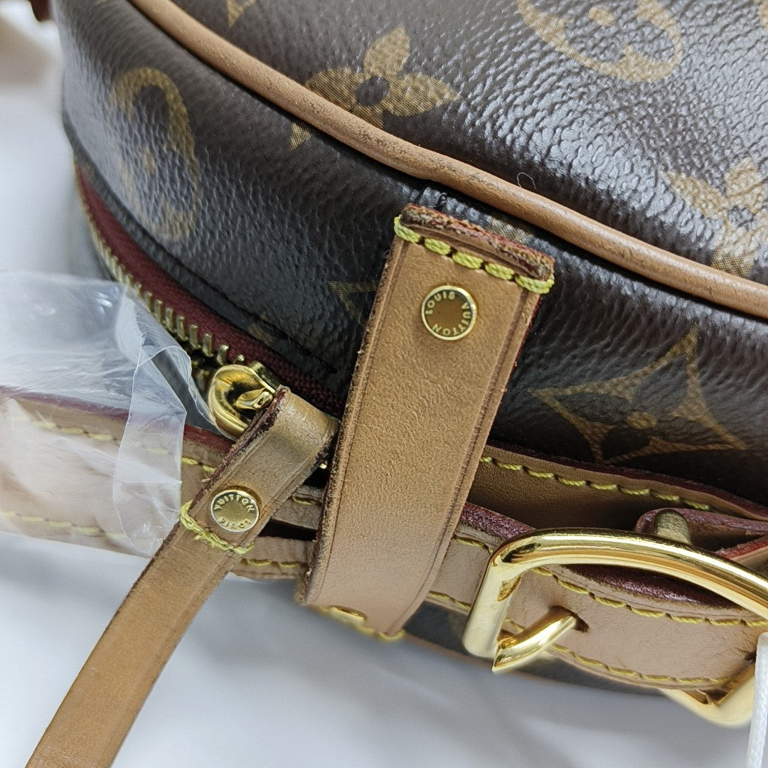 BOITE CHAPEAU MM Monogram Coated Canvas Brown