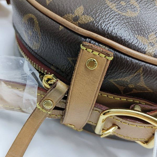 BOITE CHAPEAU MM Monogram Coated Canvas Brown