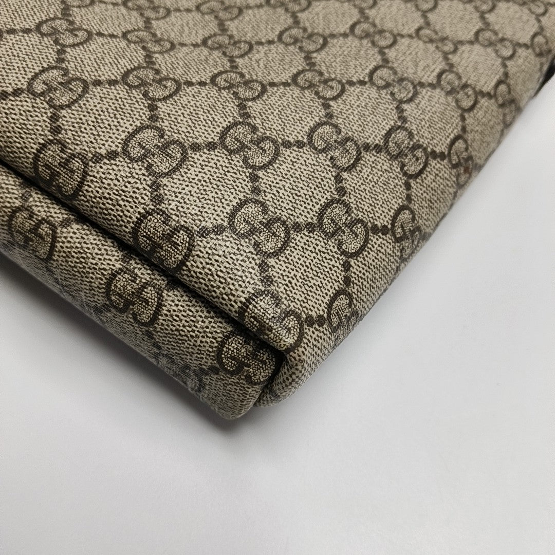 Ligne Shima Monogram Coated Canvas Beige
