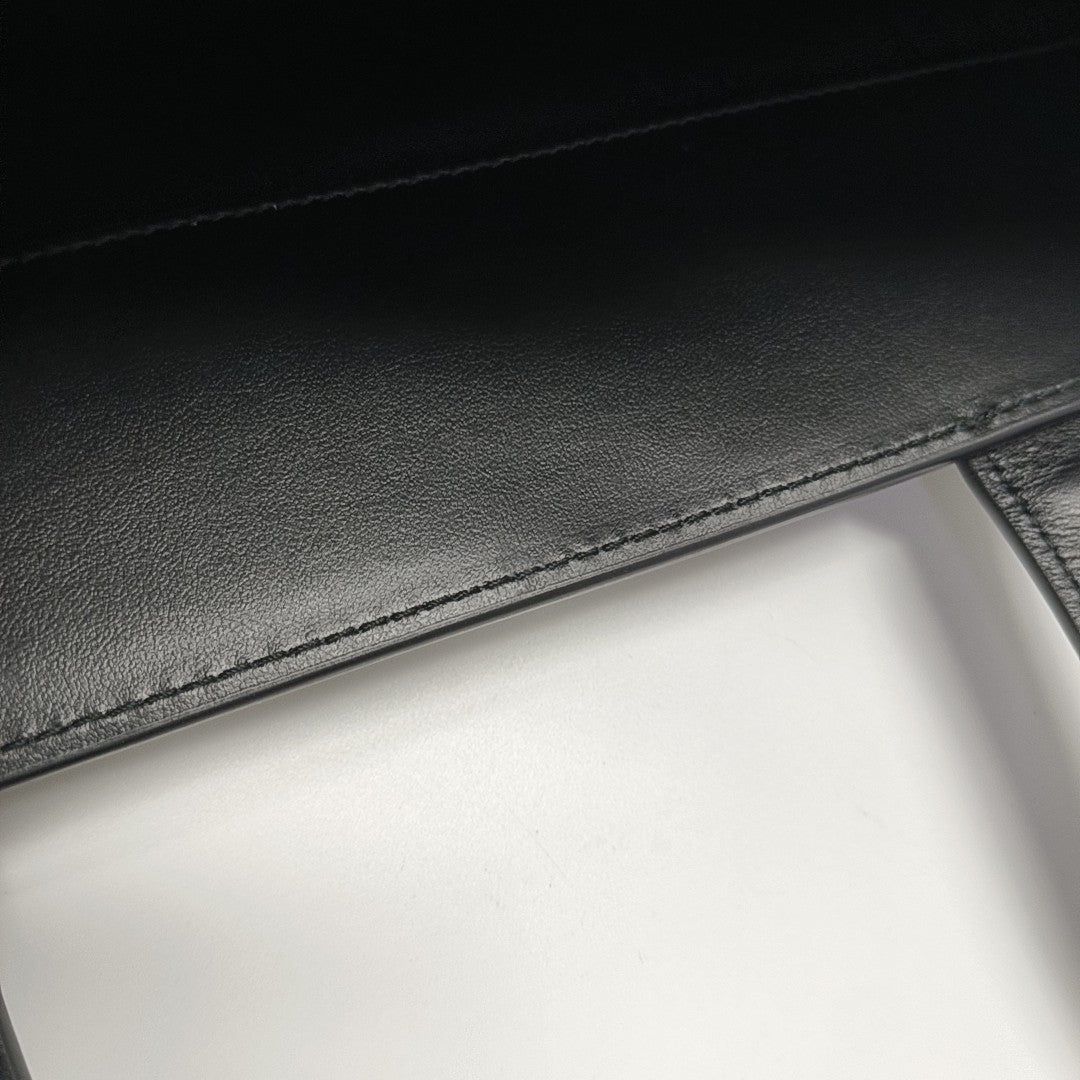 DUTY FREE North-South Calfskin Black