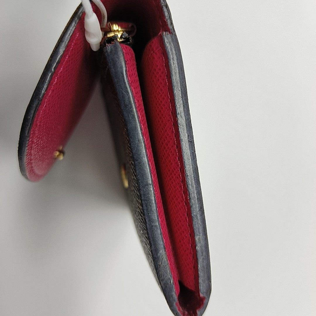 ROSALIE Monogram Coated Canvas Brown Wallet