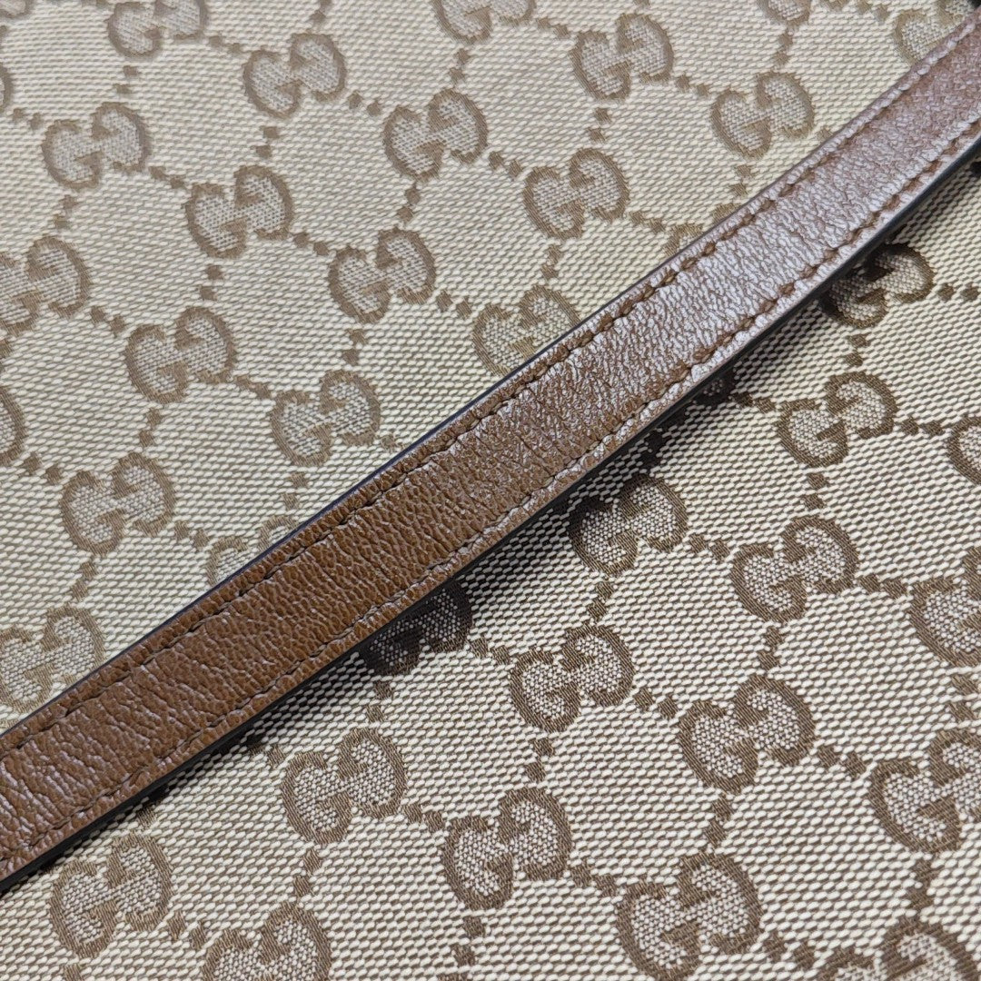Horsebit 1955 Medium Monogram Canvas Brown