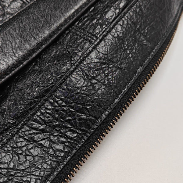 Lambskin Shoulder Bag Black