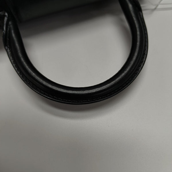 Hourglass S Calfskin Black