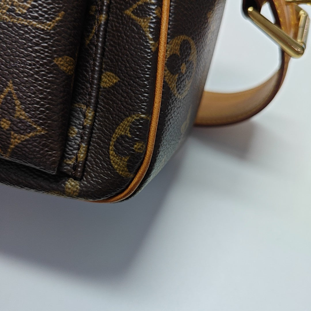 VIVA CITE Monogram Coated Canvas Brown