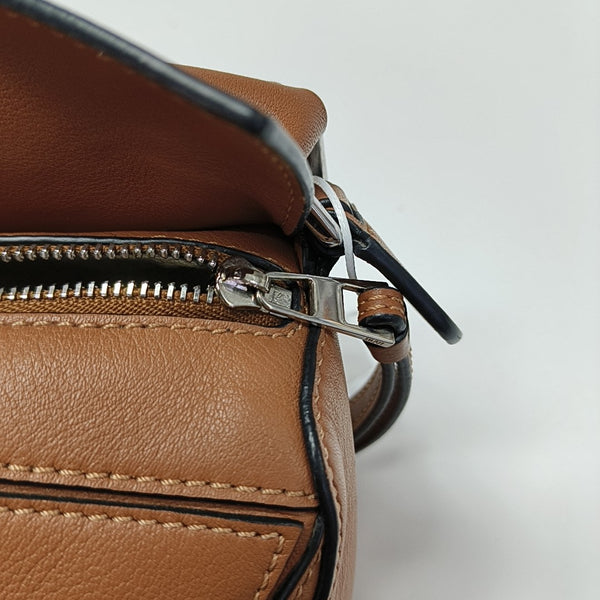 Puzzle Mini Calfskin Brown