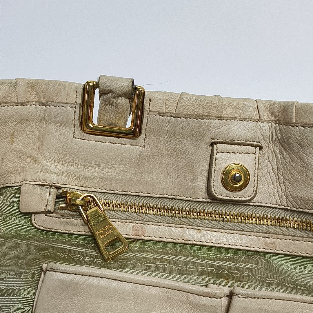 Gaufre Calfskin Beige