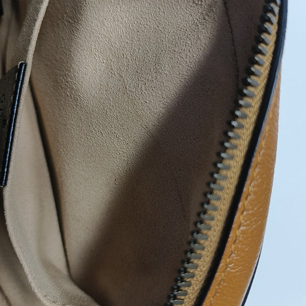 GG Marmont Super Mini Quilted Calfskin Brown
