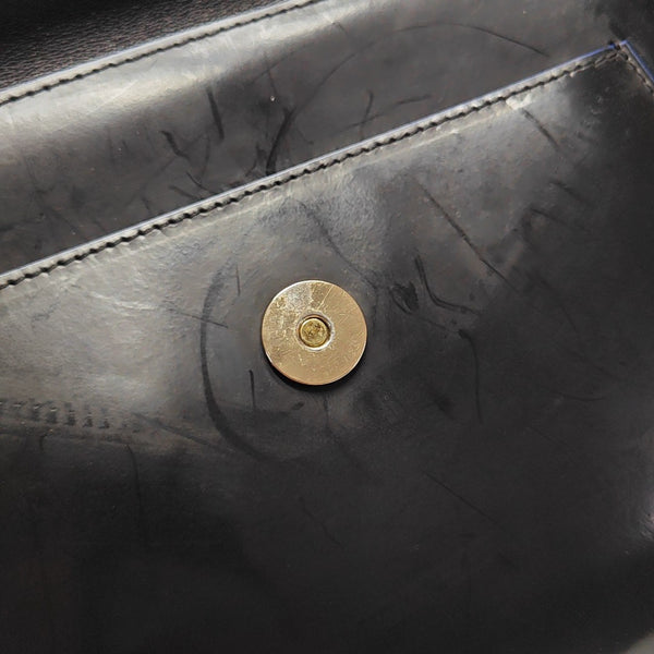 Calfskin Clutch Black