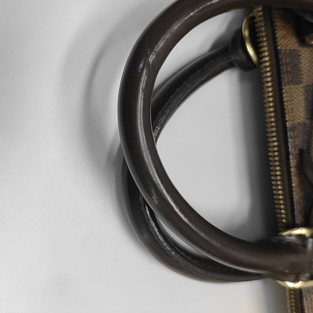 ALMA PM Damier Ebene Coated Canvas Brown