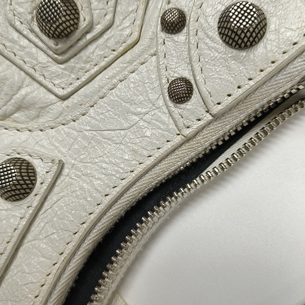 Le Cagole Mini Lambskin White