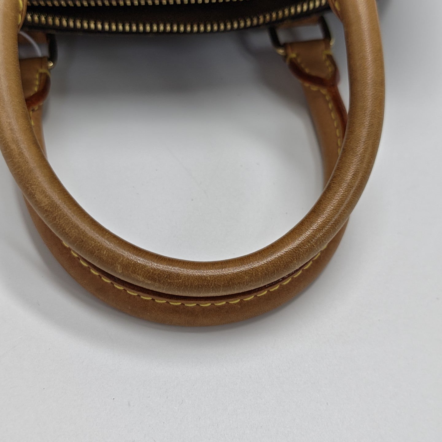 RIBERA Monogram Coated Canvas Brown