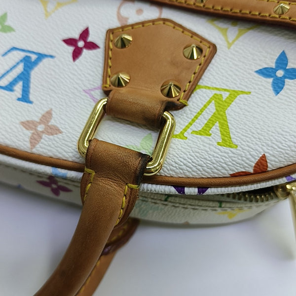 LV × TM DEAUVILLE Monogram Coated Canvas White