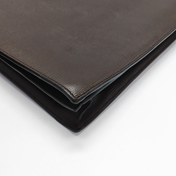 Calfskin Top Handle Bag Brown