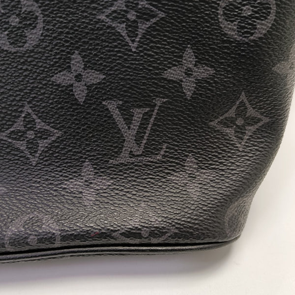 DISTRICT MM Damier Graphite Coated Canvas Black