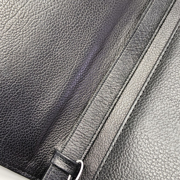 Calfskin Shoulder Bag Black