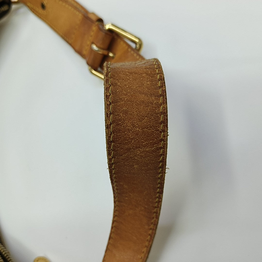 VINTAGE THAMES GM Monogram Coated Canvas Brown