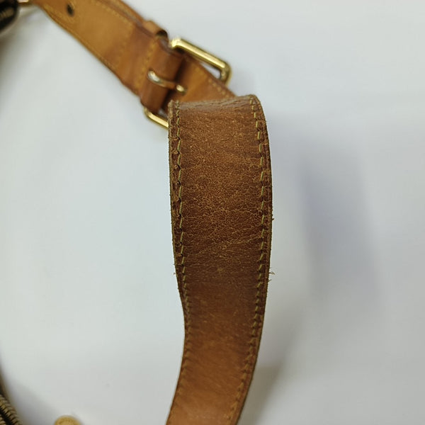 VINTAGE THAMES GM Monogram Coated Canvas Brown