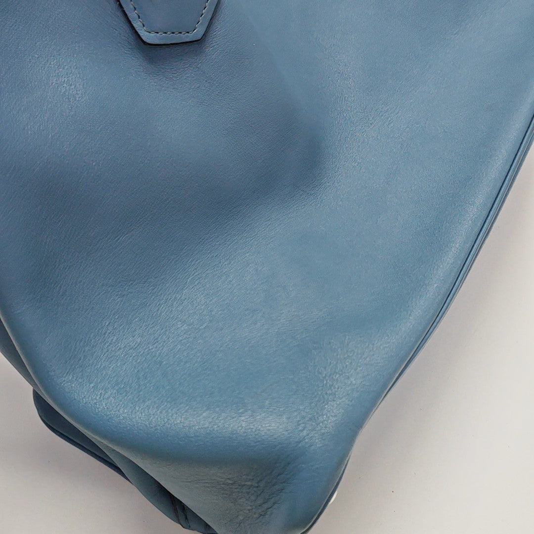 Double Calfskin Blue