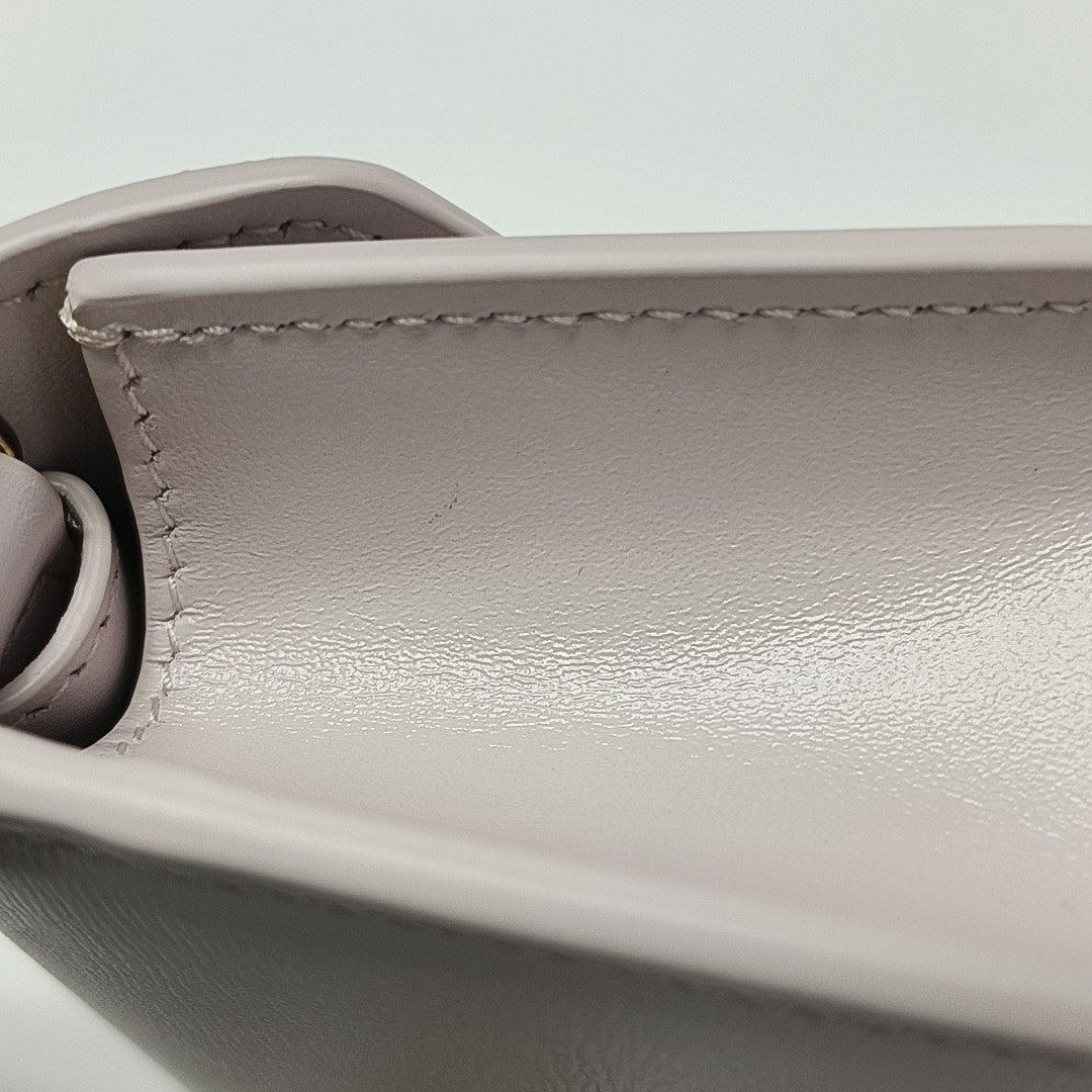 TRIOMPHE Mini Calfskin Purple