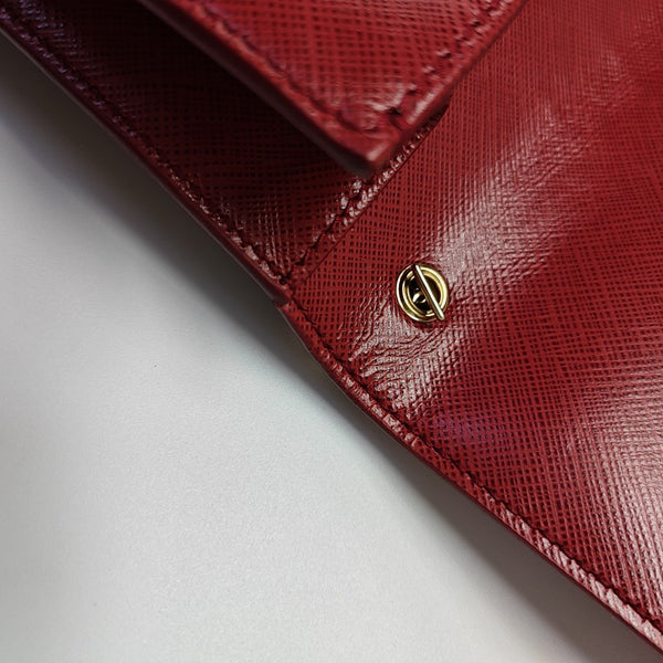 Ginny Calfskin Red
