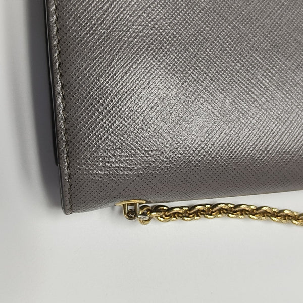 Ginny Leather Gray