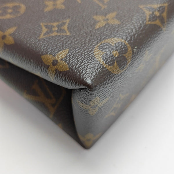 LOCKY BB Monogram Coated Canvas Red