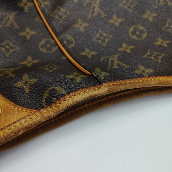 GALLIERA Monogram Coated Canvas Brown