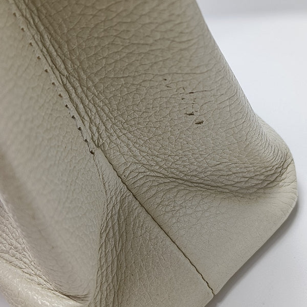Shopping Bag Super Mini Calfskin White