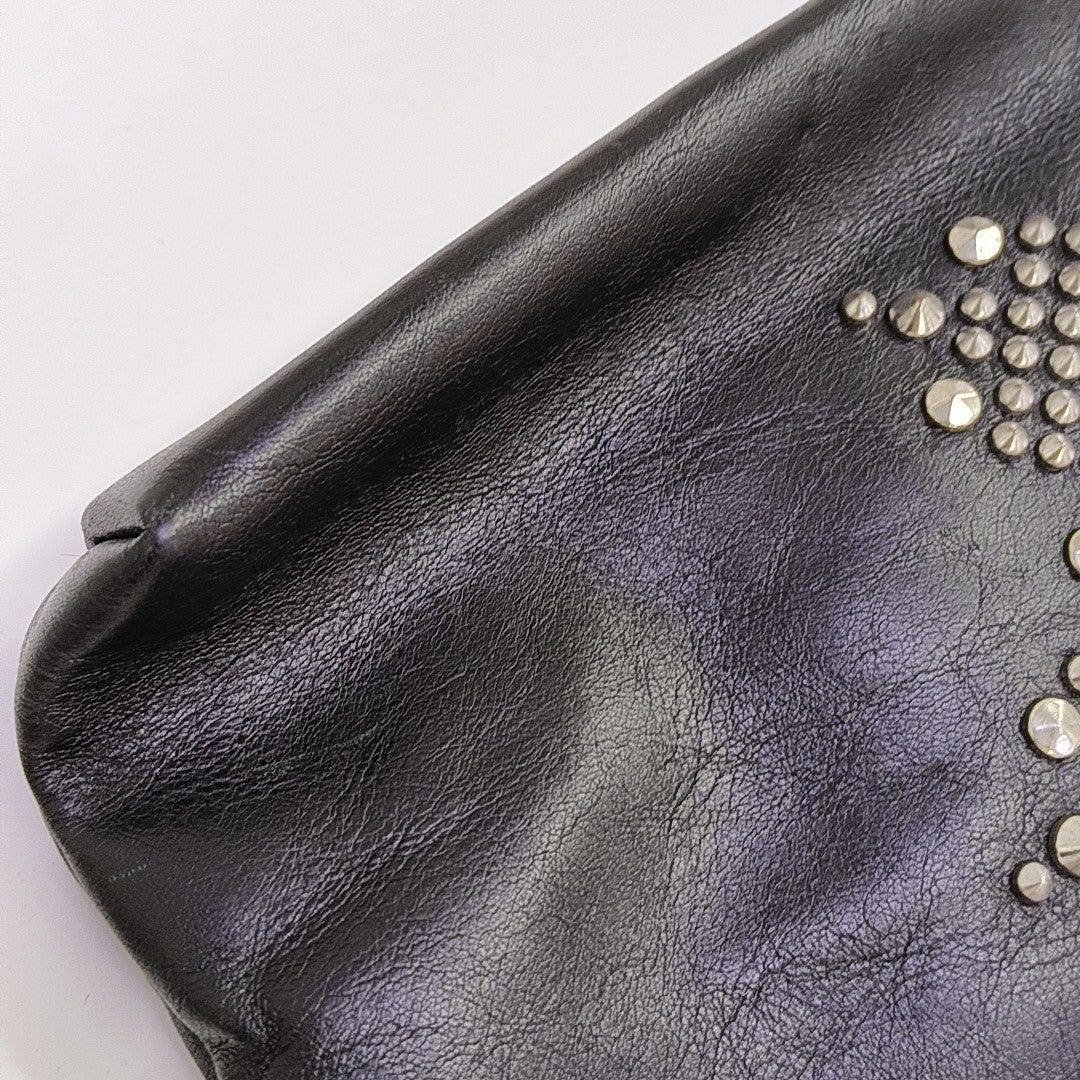 Calfskin Clutch Black