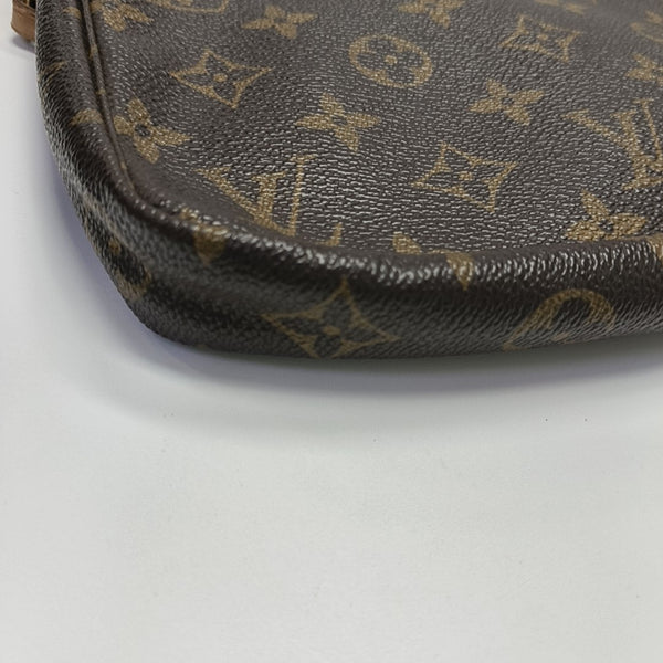 ACCESSOIRES Monogram Coated Canvas Brown