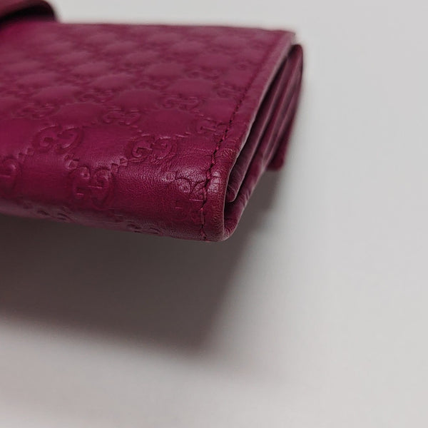 Monogram Calfskin Wallet Pink