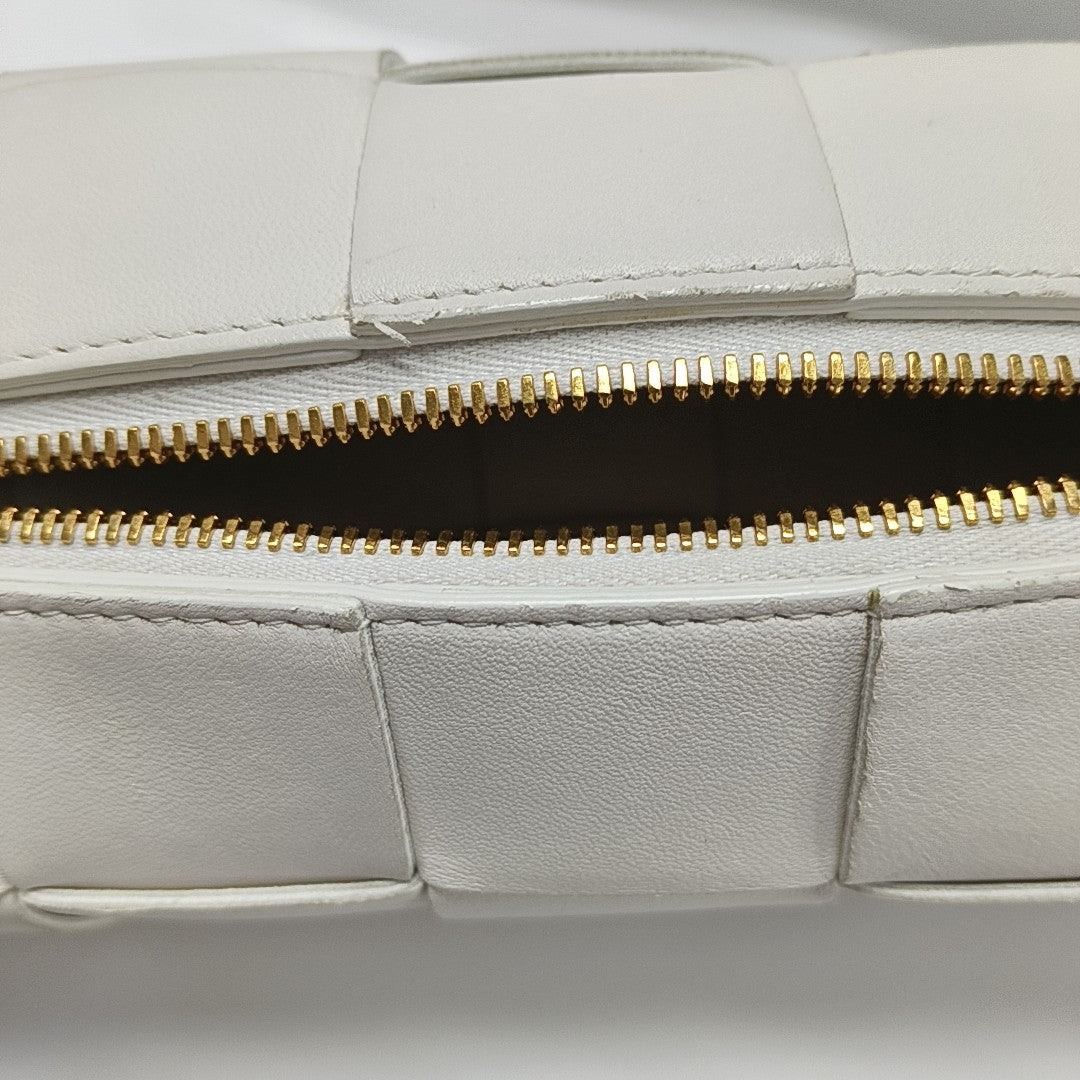 Cassette Medium Lambskin White